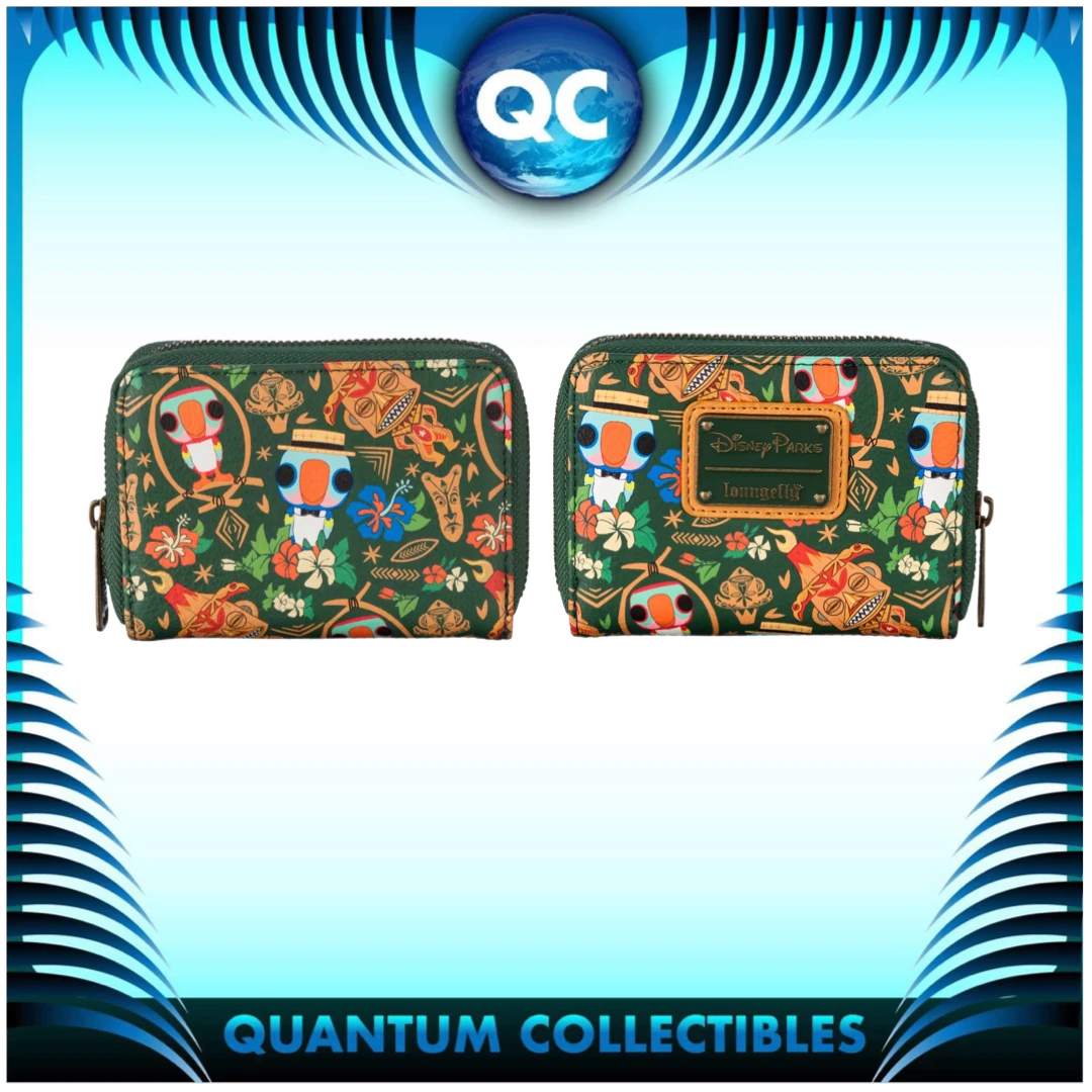 Quantum Collectibles Loungefly Disney Parks Enchanted Tiki Room Wallet Exclusive Preorder 3 Quantum Collectibles Loungefly Disney Parks Enchanted Tiki Room Wallet Exclusive Preorder