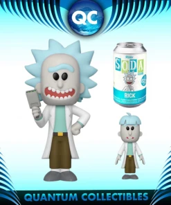 Quantum Collectibles Pop Vinyls Funko Rick And Morty: Rick (sealed With Chance Of Chase) Vinyl Soda Preorder