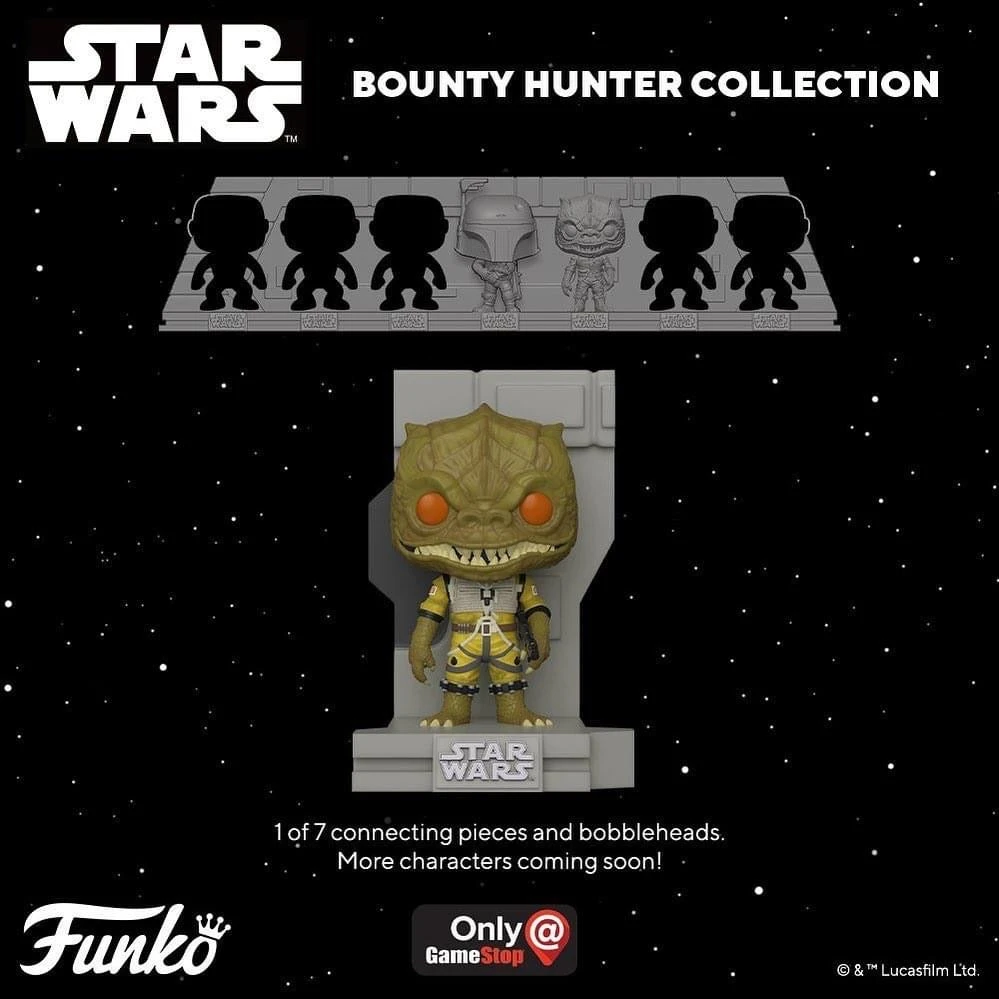 Quantum Collectibles Funko Pop! Vinyls Funko POP! Star Wars Bounty A Hunter Series Bossk GameStop Exclusive Deluxe Pre-Order 3 Quantum Collectibles Funko Pop! Vinyls Funko POP! Star Wars Bounty A Hunter Series Bossk GameStop Exclusive Deluxe Pre-Order