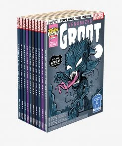 Quantum Collectibles Funko POP! And Tee: Venomized Groot GITD Hot Topic Exclusive Funko Pop! Vinyls