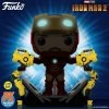 Quantum Collectibles Funko Pop! Vinyls Funko Pop! Iron Man 2 Iron Man MK IV With Gantry Glow-in-the-Dark 6-Inch Deluxe Pop! - Previews Exclusive