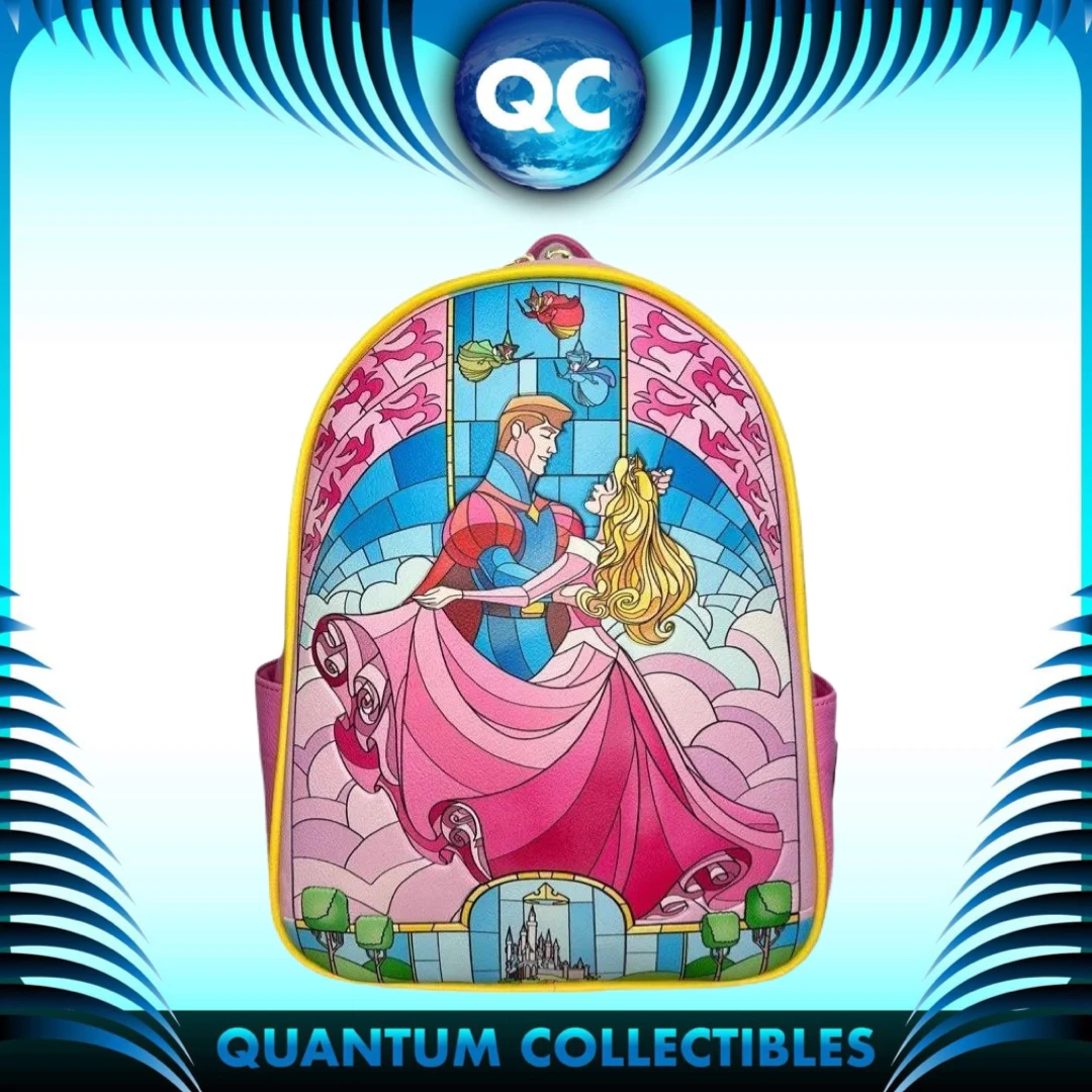 Quantum Collectibles Loungefly Sleeping Beauty - Stained Glass US Exclusive Mini Backpack Preorder 3 Quantum Collectibles Loungefly Sleeping Beauty - Stained Glass US Exclusive Mini Backpack Preorder