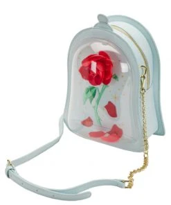 Quantum Collectibles Loungefly X Stitch Shoppe Beauty And The Beast Enchanted Rose Crossbody Preorder