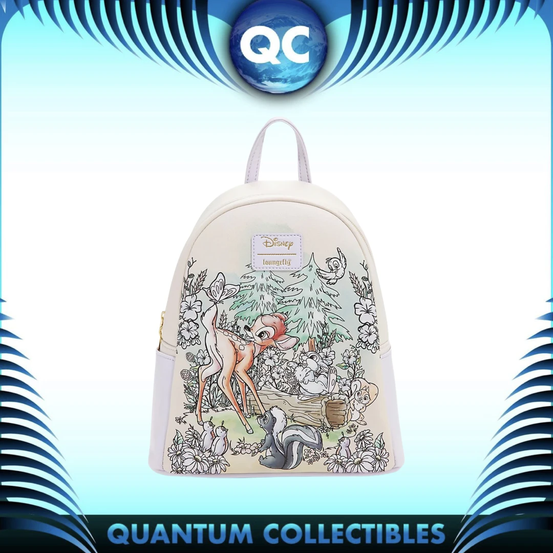 Quantum Collectibles Loungefly Bambi Watercolour Mini Backpack Preorder 3 Quantum Collectibles Loungefly Bambi Watercolour Mini Backpack Preorder