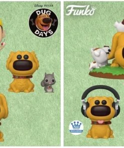 Quantum Collectibles Funko Pop! Up Dug Days Bundle Including US Exclusives Exclusive Preorder