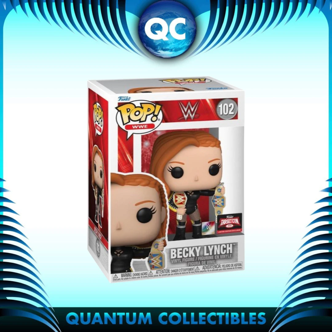 Quantum Collectibles Funko Pop! WWE Becky Lynch With Belts TargetCon Exclusive Preorder Funko Pop! Vinyls 3 Quantum Collectibles Funko Pop! WWE Becky Lynch With Belts TargetCon Exclusive Preorder Funko Pop! Vinyls