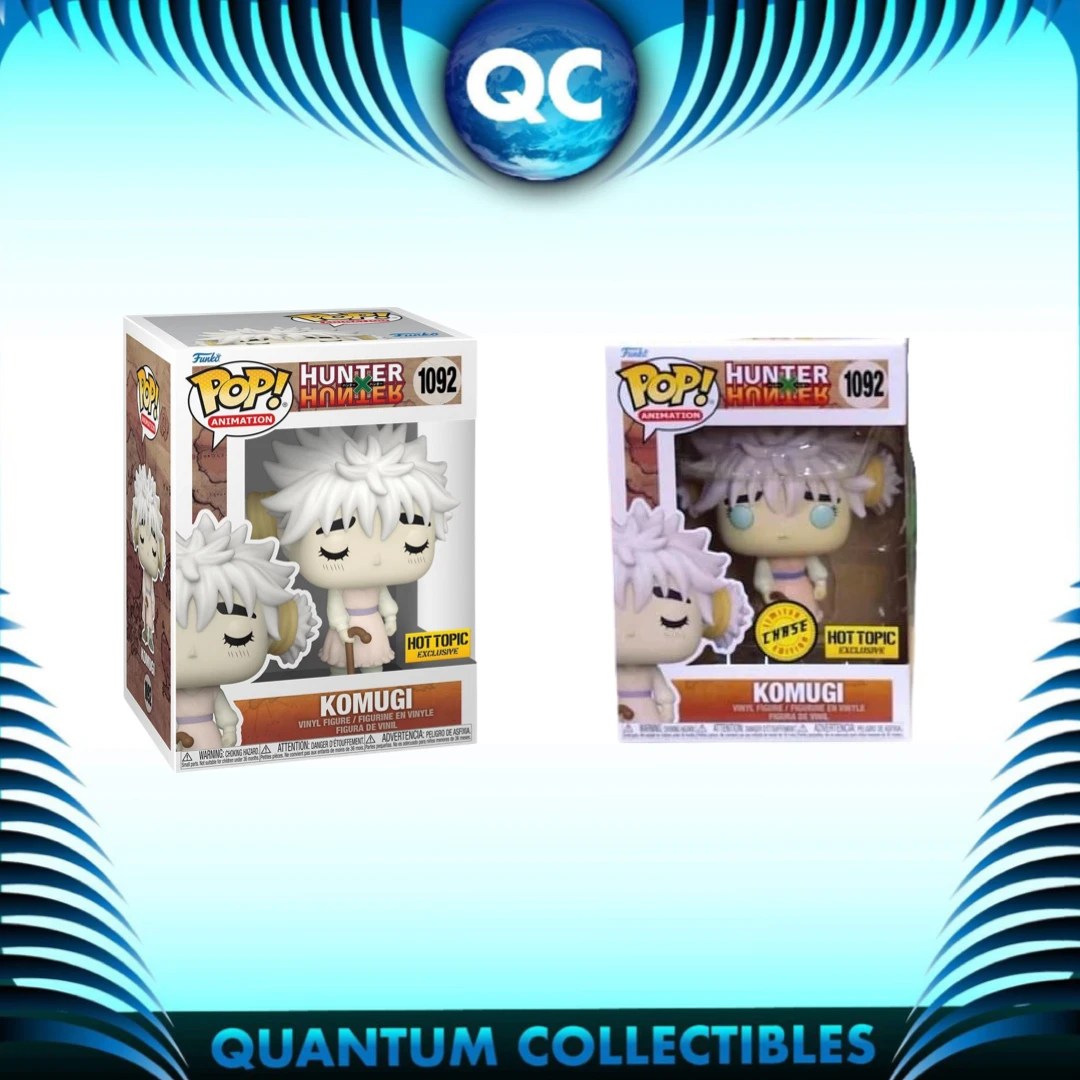 Quantum Collectibles Funko Pop! Hunter X Hunter Komugi Hot Topic Exclusive Chase Bundle Preorder 3 Quantum Collectibles Funko Pop! Hunter X Hunter Komugi Hot Topic Exclusive Chase Bundle Preorder