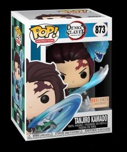 Quantum Collectibles Funko Pop! Demon Slayer Tanjiro Kamado GITD BoxLunch Exclusive Funkoween Preorder Funko Pop! Vinyls