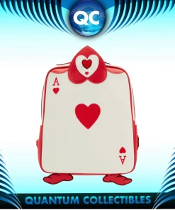 Quantum Collectibles Loungefly Alice In Wonderland Ace Of Hearts Backpack Preorder