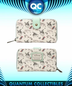 Quantum Collectibles Loungefly Thumper Sketch AOP Wallet