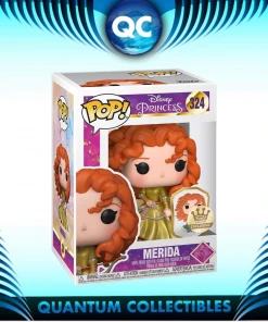 Quantum Collectibles Funko Pop! Disney Princess Ultimate Merida Gold Funko Shop Exclusive Preorder Funko Pop! Vinyls