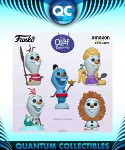 Quantum Collectibles Funko Pop! Olaf Presents Bundle Of 5 Amazon Exclusive Preorder Funko Pop! Vinyls