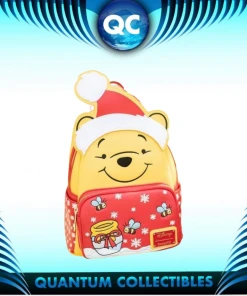 Quantum Collectibles Loungefly Winnie The Pooh Figural Christmas Exclusive Mini Backpack Preorder