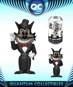 Quantum Collectibles Funko Mighty Mouse Oil Can Harry (1:6 Chance Of Chase) Soda Vinyl Figure Pre-order Pop Vinyls