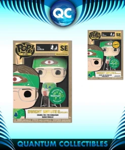 Quantum Collectibles Funko Pop! Pin Earth Day Recyclops Dwight Schrute Walmart Exclusive Preorder Funko Pop! Vinyls