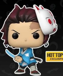 Quantum Collectibles Funko Pop! Demon Slayer Tanjiro With Mask Hot Topic Exclusive Funkoween Preorder