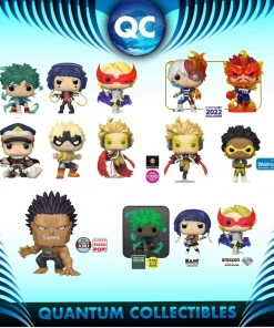 Quantum Collectibles Funko Pop! My Hero Academia Bundle Of 12 Including US Exclusives And Funimation 2 Pack Preorder