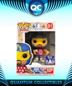 Quantum Collectibles Funko Pop! Gabriel Iglesias Luchadore Funko Hollywood Exclusive Preorder Funko Pop! Vinyls