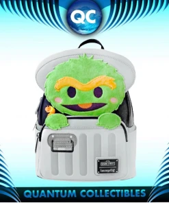 Quantum Collectibles Loungefly Sesame Street Kawaii Oscar The Grouch SeaWorld Exclusive Mini Backpack Preorder