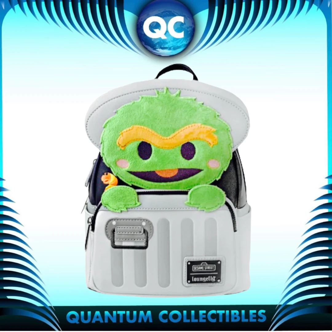 Quantum Collectibles Loungefly Sesame Street Kawaii Oscar The Grouch SeaWorld Exclusive Mini Backpack Preorder 3 Quantum Collectibles Loungefly Sesame Street Kawaii Oscar The Grouch SeaWorld Exclusive Mini Backpack Preorder