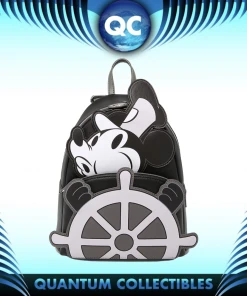 Quantum Collectibles Loungefly Disney Steamboat Willie Cosplay Mini Backpack Preorder