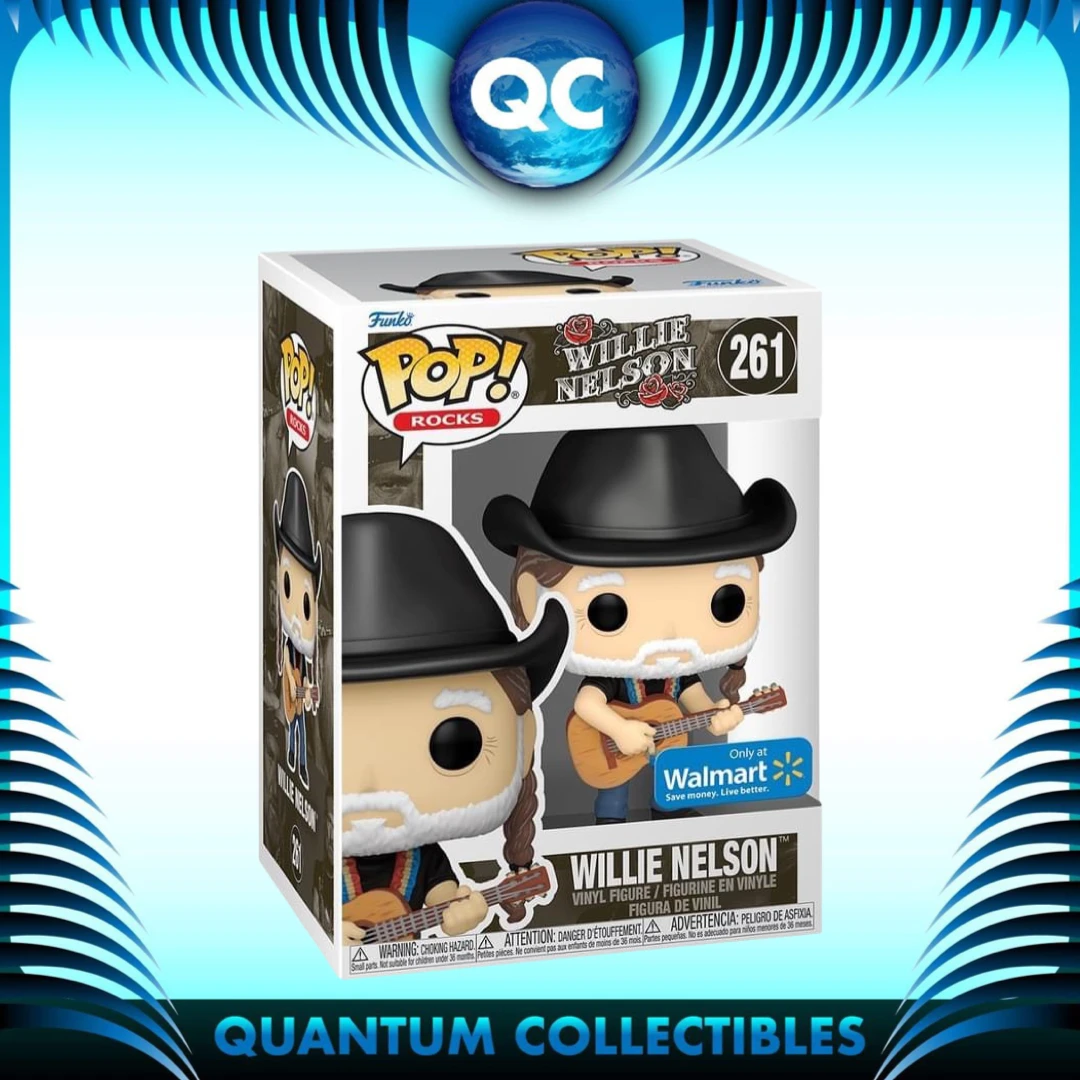 Quantum Collectibles Funko Pop! Rocks Wille Nelson Walmart Exclusive Preorder 3 Quantum Collectibles Funko Pop! Rocks Wille Nelson Walmart Exclusive Preorder