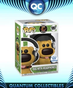 Quantum Collectibles Funko Pop! Up Dug Days Dug With Headphones Funko Shop Exclusive Preorder