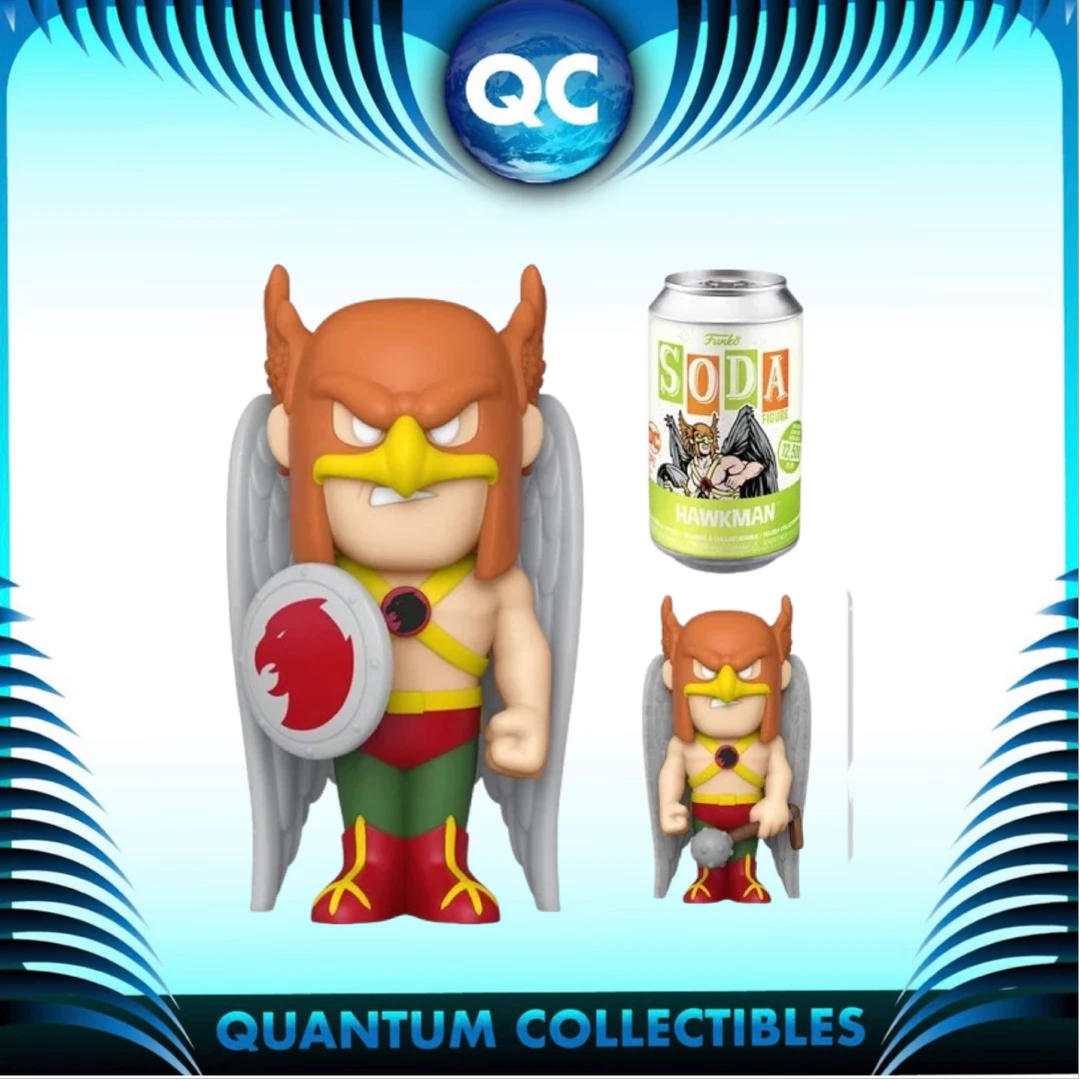Quantum Collectibles Funko Hawkman (1:6 Chance Of Chase) Soda Vinyl Figure Pre-order 3 Quantum Collectibles Funko Hawkman (1:6 Chance Of Chase) Soda Vinyl Figure Pre-order