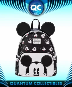 Quantum Collectibles Loungefly Mickey Mouse Black And White Disney Parks Exclusive Mini Backpack Preorder
