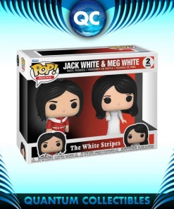 Quantum Collectibles Funko Pop! Rocks White Stripes 2 Pack Preorder