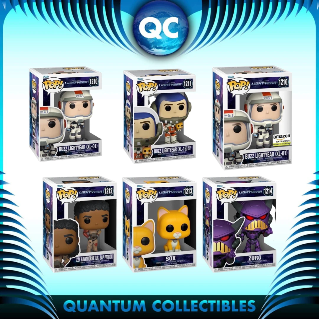 Quantum Collectibles Funko Pop! Lightyear Bundle Of 6 Including US Exclusive Preorder Funko Pop! Vinyls 4 Quantum Collectibles Funko Pop! Lightyear Bundle Of 6 Including US Exclusive Preorder Funko Pop! Vinyls