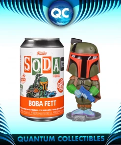 Quantum Collectibles Funko Pop! 2022 Star Wars Galactic Convention Boba Fett Retro Comic Soda Preorder Funko Pop! Vinyls