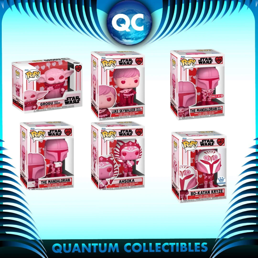 Quantum Collectibles Funko Pop! Vinyls Funko Pop! Star Wars Valentines Bundle Including US Exclusives Bundle Preorder 3 Quantum Collectibles Funko Pop! Vinyls Funko Pop! Star Wars Valentines Bundle Including US Exclusives Bundle Preorder