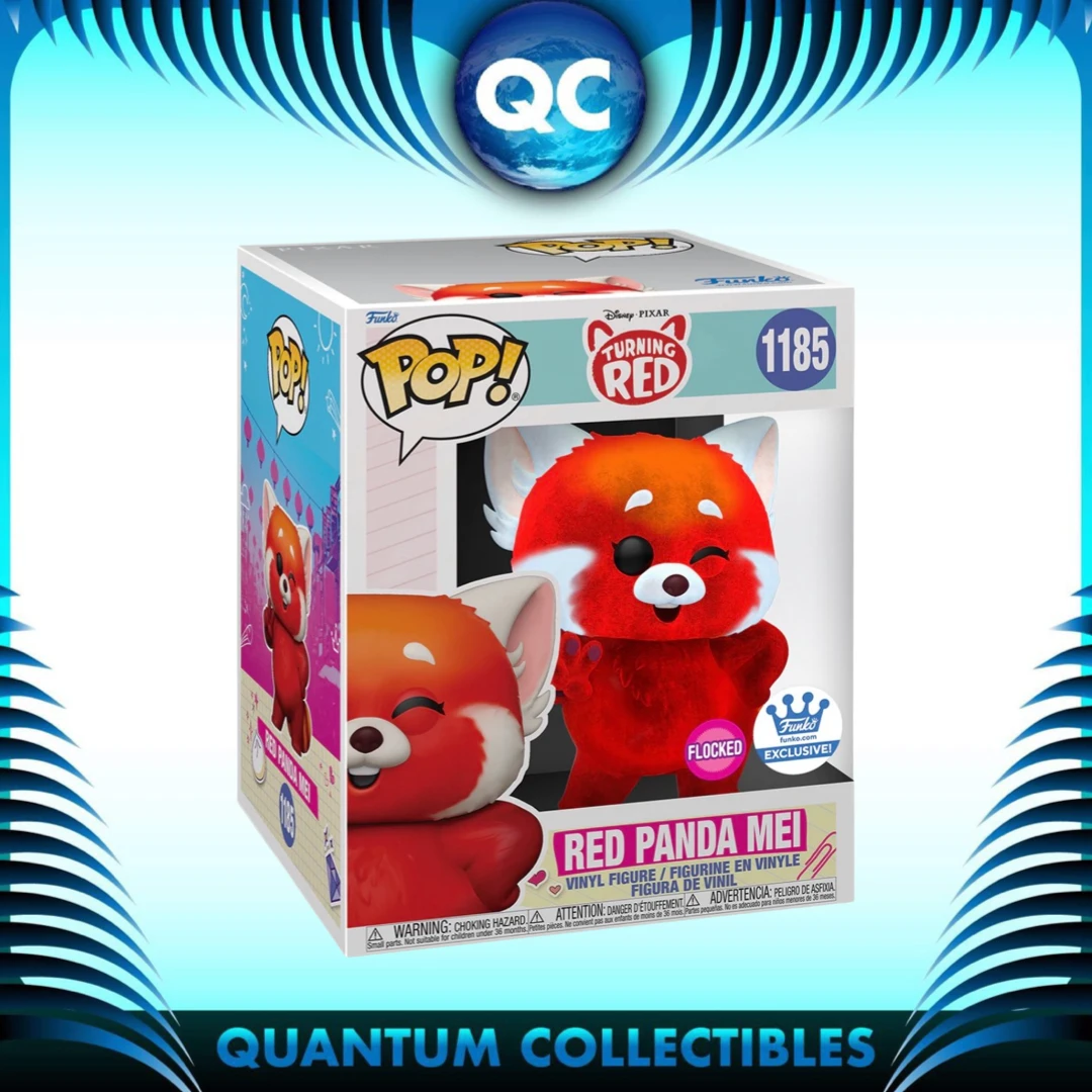 Quantum Collectibles Funko Pop! Turning Red Red Panda Mei Flocked Funko Shop Exclusive Preorder Funko Pop! Vinyls 3 Quantum Collectibles Funko Pop! Turning Red Red Panda Mei Flocked Funko Shop Exclusive Preorder Funko Pop! Vinyls
