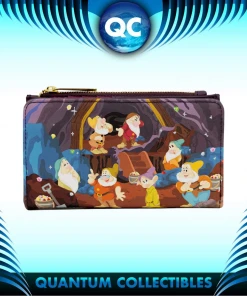 Quantum Collectibles Loungefly Snow White And The Seven Dwarves Mine Cart Wallet Preorder