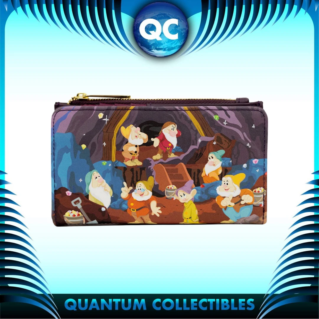 Quantum Collectibles Loungefly Snow White And The Seven Dwarves Mine Cart Wallet Preorder 3 Quantum Collectibles Loungefly Snow White And The Seven Dwarves Mine Cart Wallet Preorder