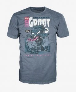 Quantum Collectibles Funko POP! And Tee: Venomized Groot GITD Hot Topic Exclusive Funko Pop! Vinyls