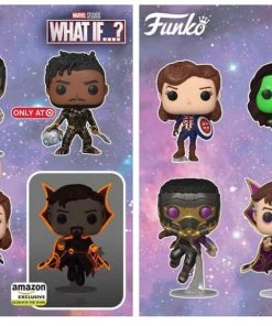 Quantum Collectibles Funko Pop! Marvel What If? Bundle Of 11 Including Super Sized And US Exclusives Preorder