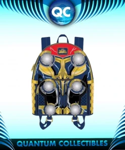 Quantum Collectibles Loungefly Thor 4: Love And Thunder - Thor Costume Glow Mini Backpack Preorder