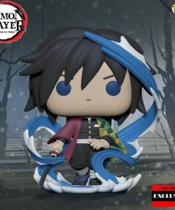 Quantum Collectibles Funko Pop! Demon Slayer Giyu Tomioka AAA Anime Exclusive Funkoween Preorder