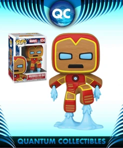 Quantum Collectibles Funko Pop! Marvel Gingerbread Iron Man Preorder Funko Pop! Vinyls
