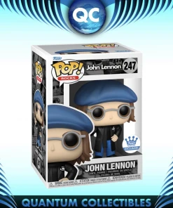 Quantum Collectibles Funko Pop! Rocks John Lennon In Pea Coat Funko Shop Exclusive Preorder (Common Only)