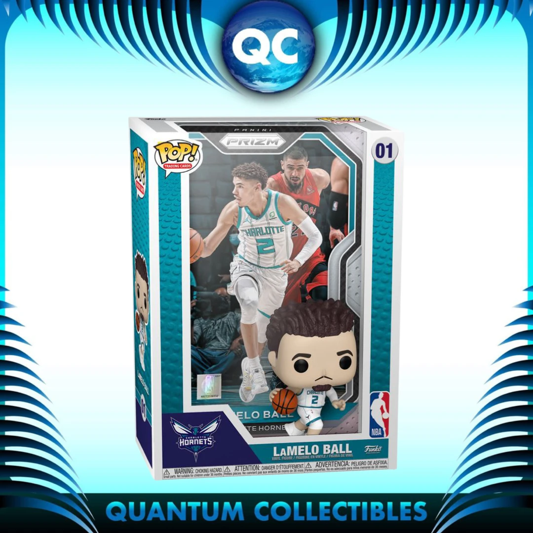 Quantum Collectibles Bundles Funko Fair 22: NBA Prizm Trading Card LaMelo Ball Preorder 3 Quantum Collectibles Bundles Funko Fair 22: NBA Prizm Trading Card LaMelo Ball Preorder