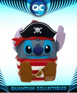 Quantum Collectibles Loungefly Pirate Stitch Figural Cruiseline Exclusive Mini Backpack Preorder