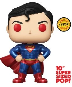 Quantum Collectibles Funko Pop! DC Superman 10 Inch Vinyl Figure Chase - Walmart Exclusive Funko Pop! Vinyls