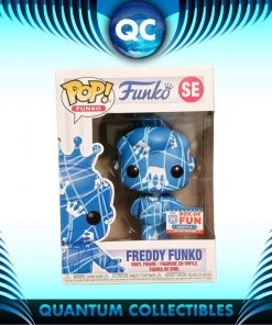 Quantum Collectibles Funko Pop! Vinyls Funko Pop! Funkon 2021 Art Series Freddy (Royal Blue With White Crowns) Preorder