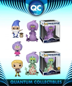 Quantum Collectibles Funko Pop! The Sword On The Stone Bundle Of 5 Including 6 Inch Mim Chase Preorder