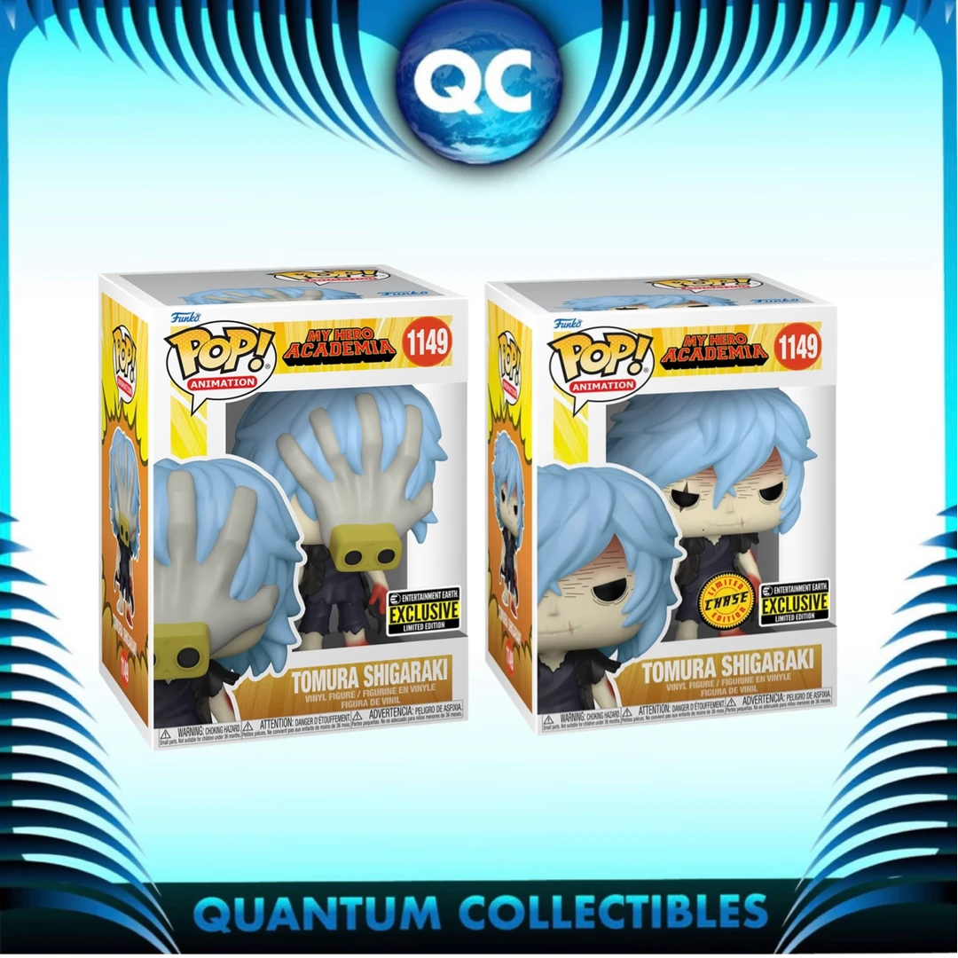 Quantum Collectibles Funko Pop! My Hero Academia Tomura Shigaraki (Common And Chase Bundle) Entertainment Earth Exclusive Chase Bundle Pre-Order Funko Pop! Vinyls 3 Quantum Collectibles Funko Pop! My Hero Academia Tomura Shigaraki (Common And Chase Bundle) Entertainment Earth Exclusive Chase Bundle Pre-Order Funko Pop! Vinyls