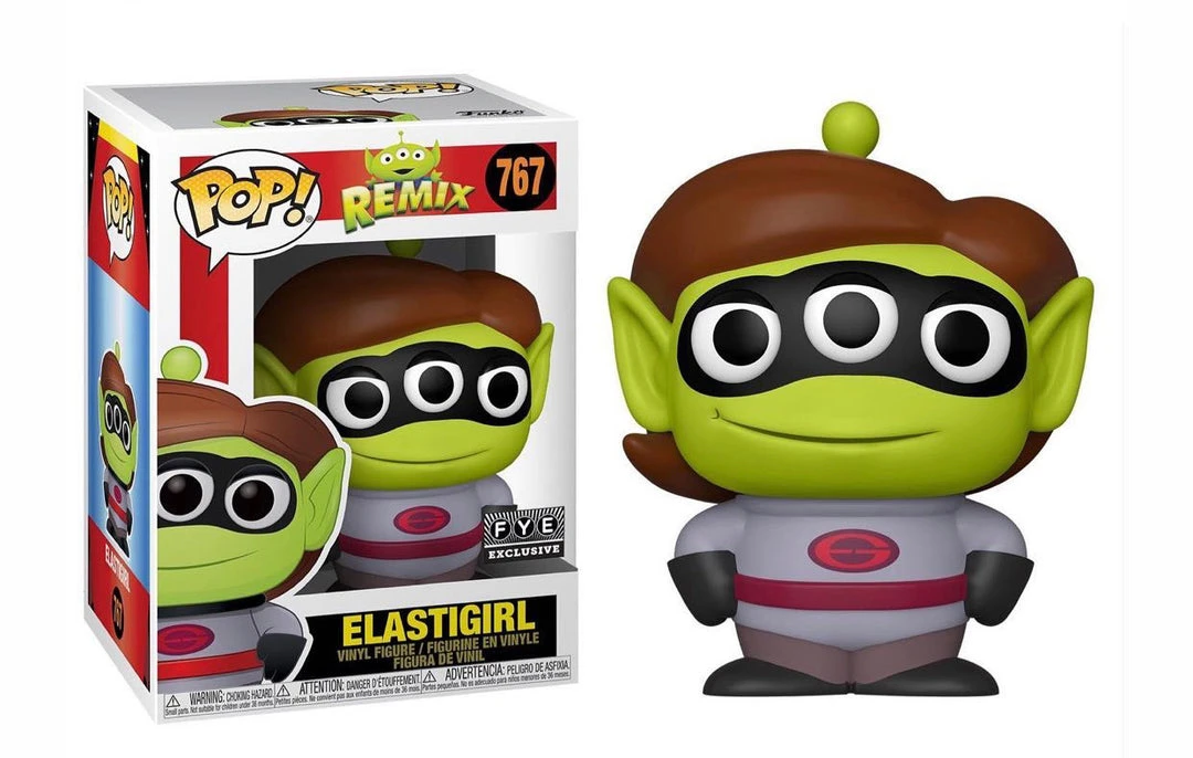 Quantum Collectibles Funko Pop! Vinyls Funko Pop! Disney Pixar Remix Alien As Elastigirl FYE Exclusive 3 Quantum Collectibles Funko Pop! Vinyls Funko Pop! Disney Pixar Remix Alien As Elastigirl FYE Exclusive