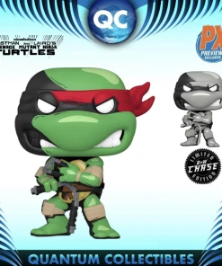 Quantum Collectibles Funko Pop! TMNT Michelangelo(1:6 Chance Of Chase) PX Previews Exclusive Preorder Funko Pop! Vinyls